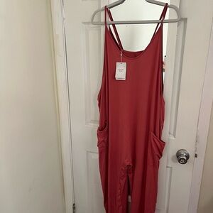 Women's Pink Jumpsuit